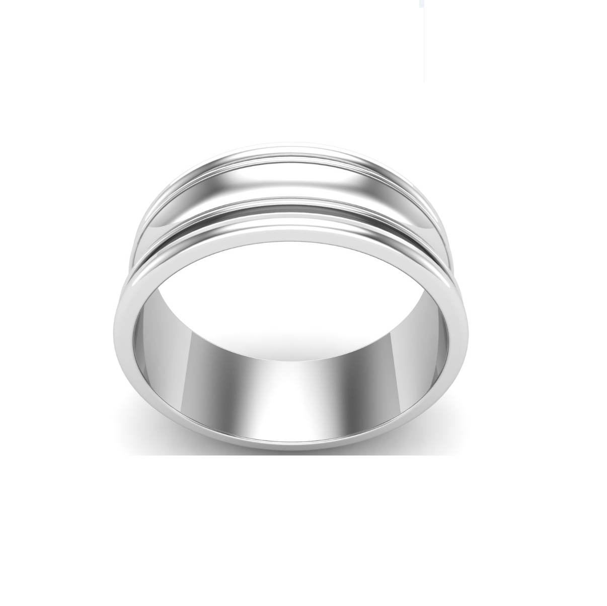 Bague anneau argent Gravity